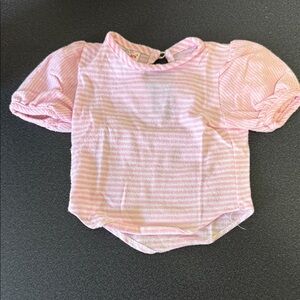 Healthtex Pink Striped Short Sleeve Tee 80’s